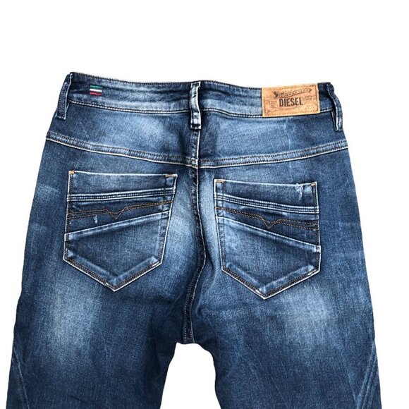 Vintage Diesel Jeans Size 26 FANYA Blue - Picture 5 of 7
